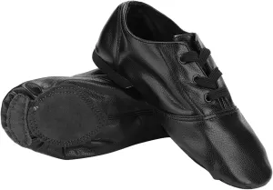 Unisex Jazz Shoe,PU Upper Slip On Jazz Shoe for Child Adult