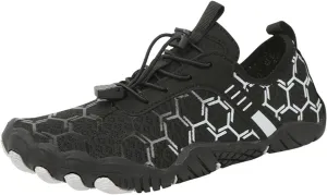 Water Shoes Men Women Breathable Quick Dry Barefoot Shoes Waterproof Lightweight Hiking Shoe Healthy & Non-Slip Barefoot Shoe Wide Toe Box Hiking Aqua Sneakers