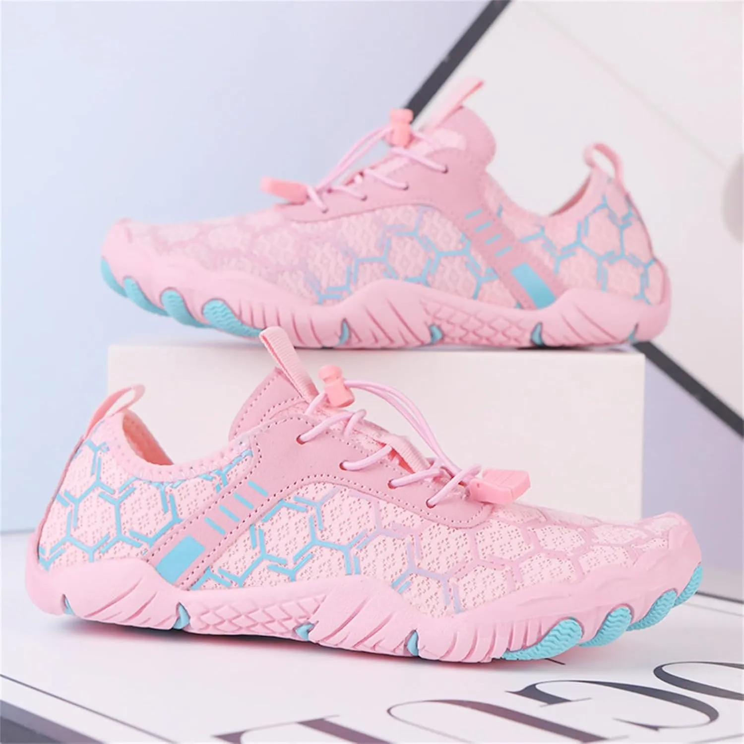 Water Shoes Men Women Breathable Quick Dry Barefoot Shoes Waterproof Lightweight Hiking Shoe Healthy & Non-Slip Barefoot Shoe Wide Toe Box Hiking Aqua Sneakers