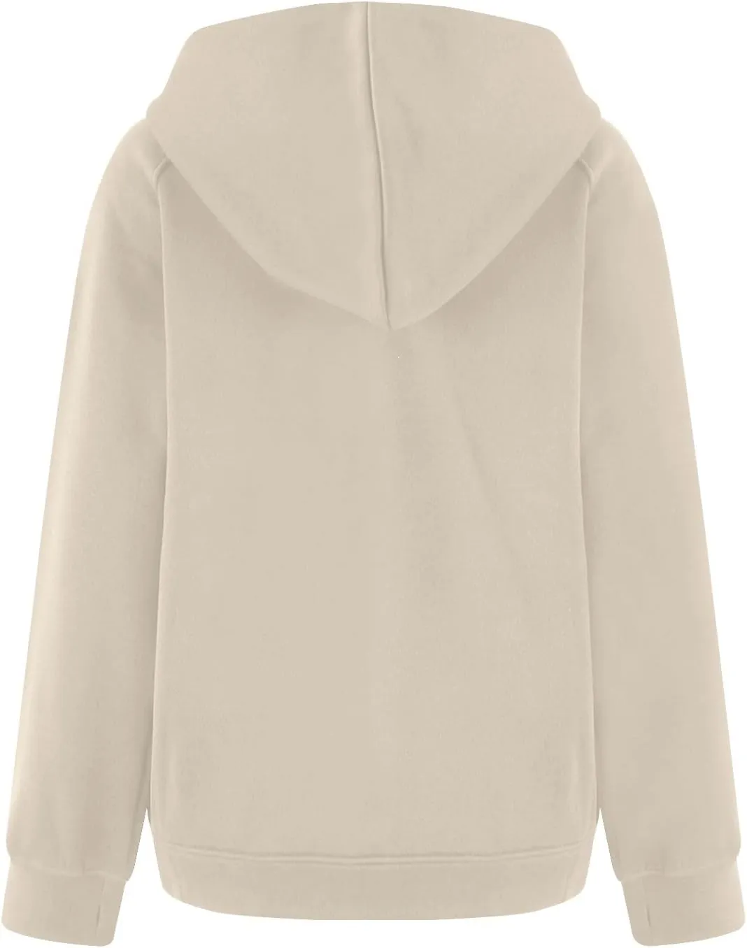Winter Coats for Women Long Sleeve Zip up Hoodies Oversized Sweatshirt Trendy Sweaters Fleece Jackets with Pockets