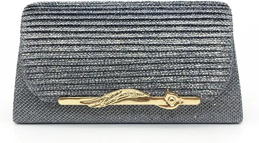 Women Evening Bag Luxury Party Wedding Handbag Glitter Purse Clutch