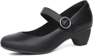 Women Mary Janes Pumps Chunky Shoes Dress Shoes