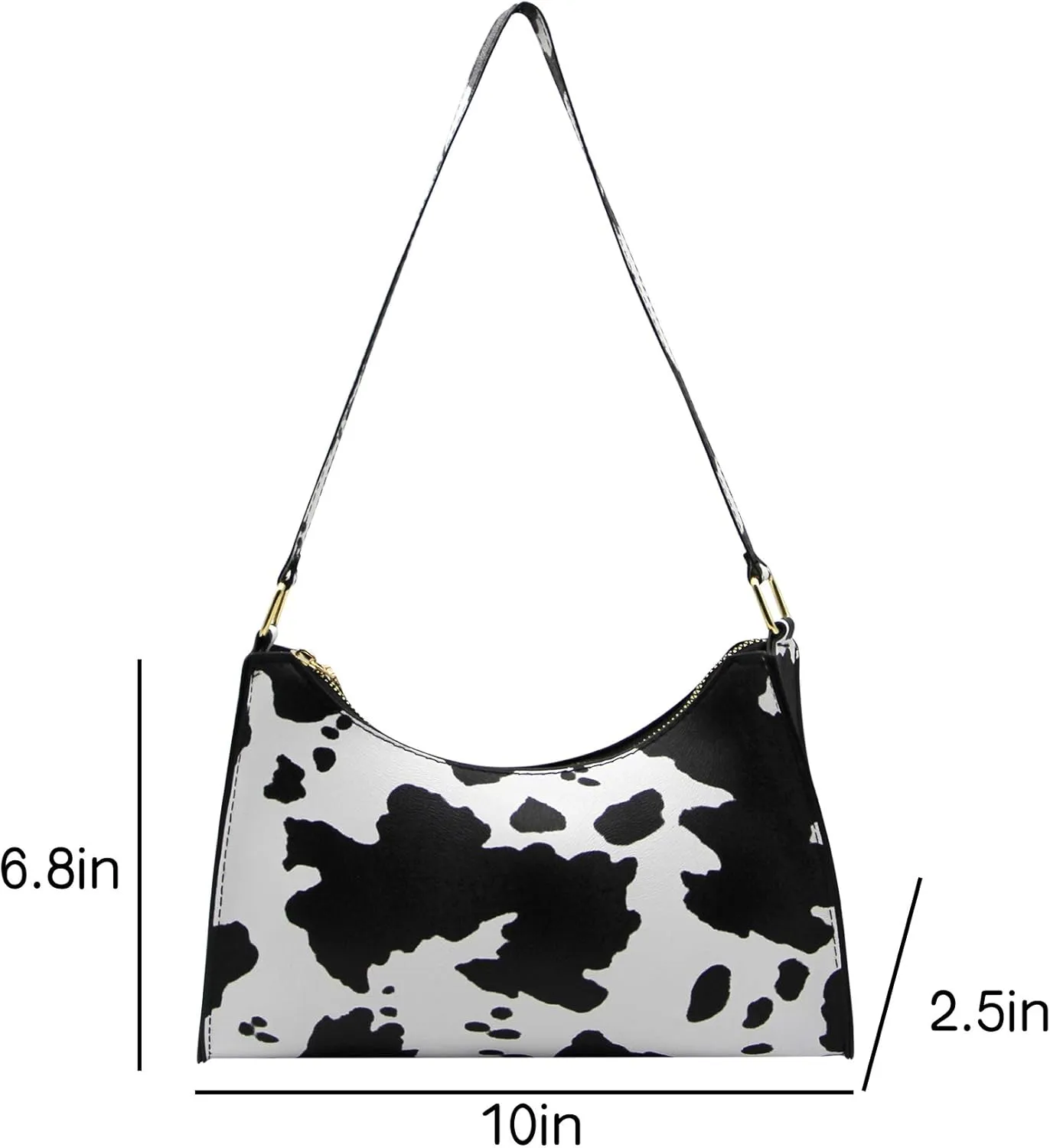 Women's Zebra Print Tote Shoulder Bag Leather Top Handle Purse Travel Handbag Clutch Wallet