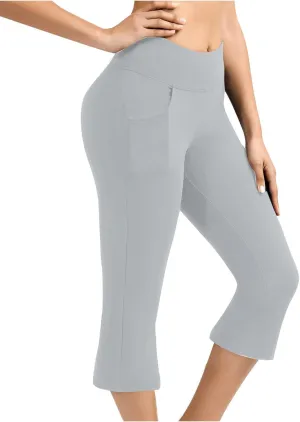 Work Out Gym Yoga Trousers Pants for Juniors Fall Summer High Cut Flare Wide Leg Trousers Pants Women 2025