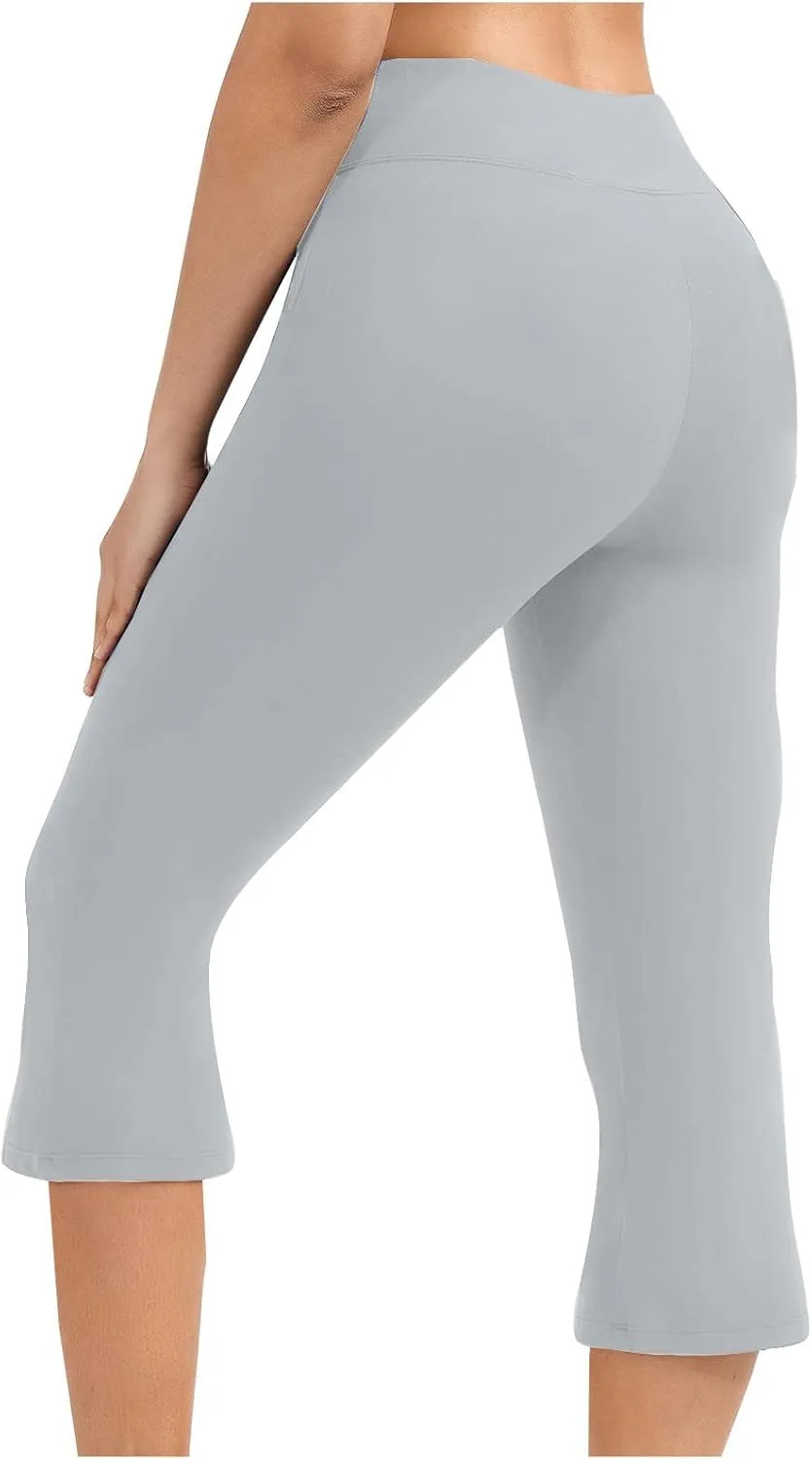 Work Out Gym Yoga Trousers Pants for Juniors Fall Summer High Cut Flare Wide Leg Trousers Pants Women 2025